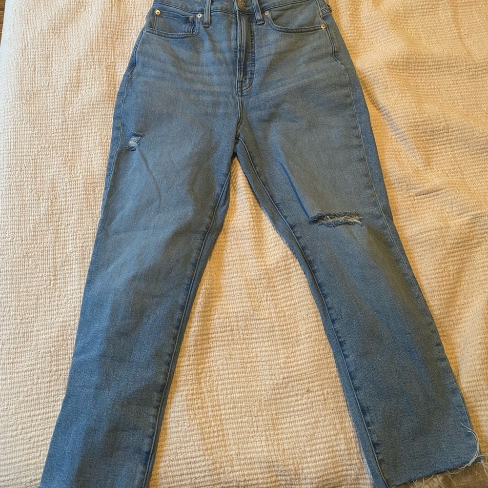 Madewell Curvy Perfect Vintage Jean, size 27